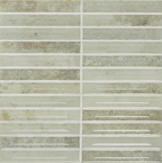 INCISION MOONSTONE SAGE 20X20 GLOSSY White body - CARMEN