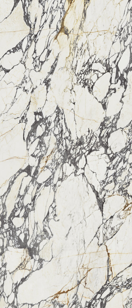 CALACATTA CORCHIA GOLD POL RECT 120X280 GRANILLA PULIDA BRILLO Porcelánico - XLINING