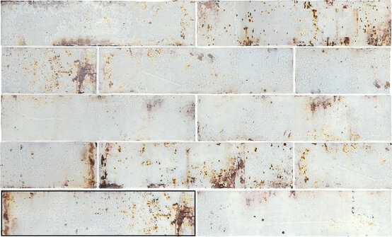 GRUNGE OXID 7,5X30 BRILLO Pasta blanca - CARMEN