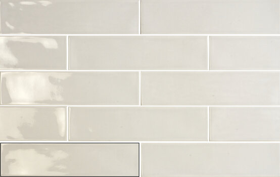 RAVELLO NATURAL 7,5X30 BRILLO Pasta blanca - CARMEN