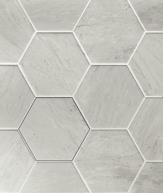 HEXAGON VERONA GREY 13,9X16 MATE Porcelánico - CARMEN