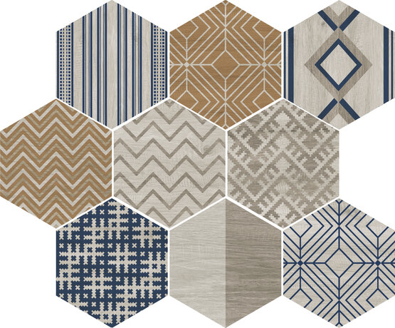 DECOWOOD WHITE MIX 25X29 OPACO Pasta bianca - APE