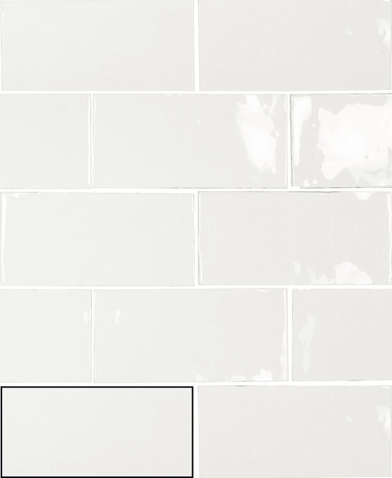 MEMORIES WHITE 6,5X13 GLOSSY White body - CARMEN