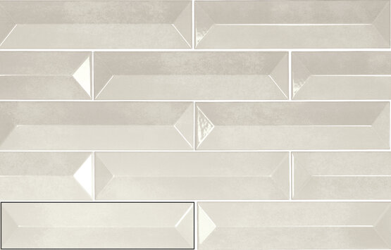 SPECTRUM WIND 7,5X30 BRILLO Pasta blanca - CARMEN