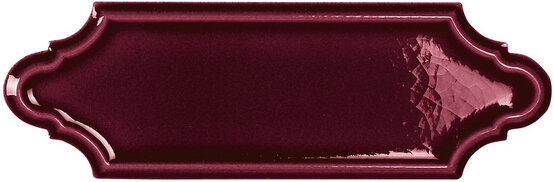 MECOX CHERRY CRACKLED 5X15 GLOSSY White body - CARMEN