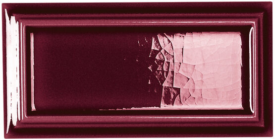 ORIENT CHERRY CRACKLED 6,5X13 ГЛЯНЦЕВЫЙ Белая масса - CARMEN