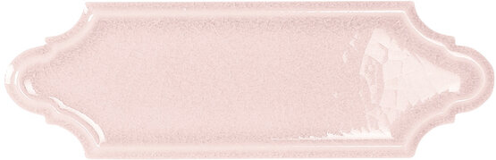 MECOX PINK CRACKLED 5X15 BRILLANT Pâte blanche - CARMEN