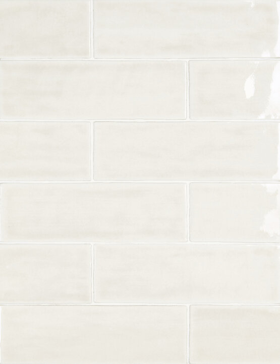 NOUR WHITE 6,5X20 GLÄNZEND Weißscherben - CARMEN