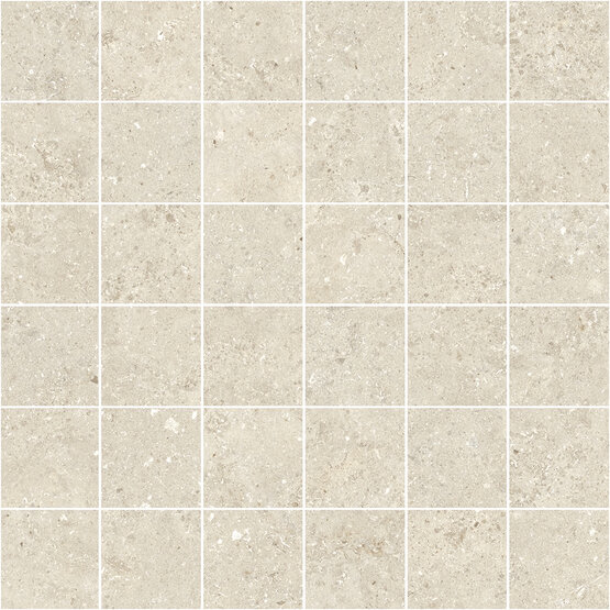 MOSAICO KYOTO IVORY 30X30 (5X5) MATT Feinsteinzeug - APE