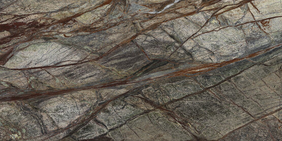 FOREST GREEN MARBLE 3D HONED RECT 60X120 LAPADO MATE Porcelánico - APE