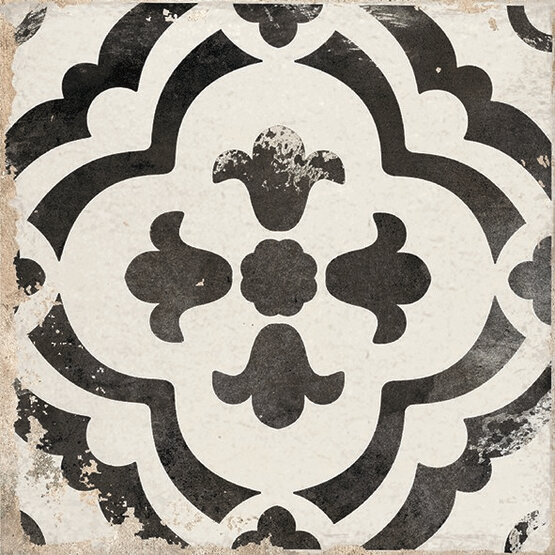 MONTE BLACK 15X15 MATE Porcelánico - CARMEN
