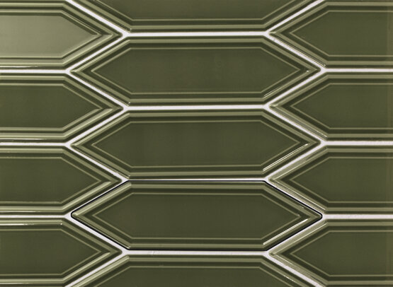 GIN VICTORIAN GREEN 5X18 ГЛЯНЦЕВЫЙ Белая масса - CARMEN