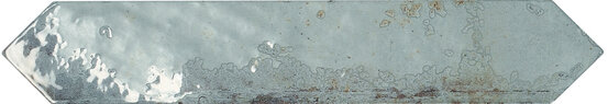 PICKET GRUNGE AQUA 4,3X24,3 BRILLO Pasta blanca - CARMEN