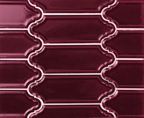 MECOX CHERRY CRACKLED 5X15 ГЛЯНЦЕВЫЙ Белая масса - CARMEN