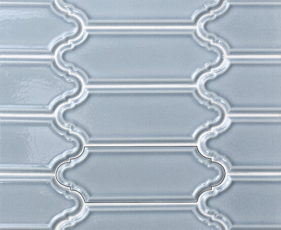 MECOX SKY CRACKLED 5X15 ГЛЯНЦЕВЫЙ Белая масса - CARMEN