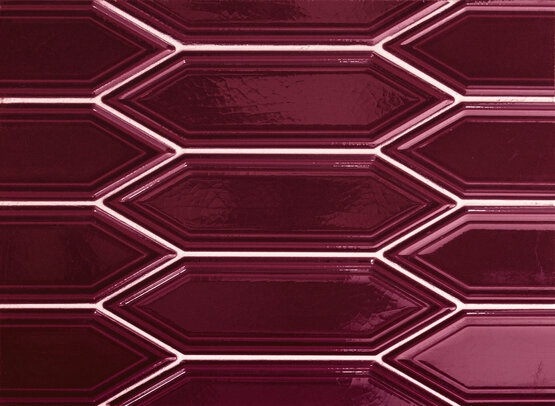 COOPER CHERRY CRACKLED 5X18 ГЛЯНЦЕВЫЙ Белая масса - CARMEN