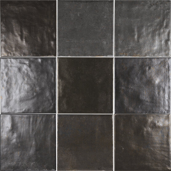 TENNESSEE BLACK 13,8X13,8 SATINADO Porcelánico - CARMEN