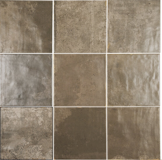 TENNESSEE BROWN 13,8X13,8 SATINADO Porcelánico - CARMEN