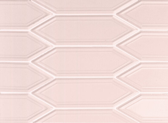 COOPER PINK CRACKLED 5X18 ГЛЯНЦЕВЫЙ Белая масса - CARMEN