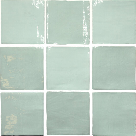 FADO ACQUA 13X13 LUCIDO Pasta bianca - CARMEN