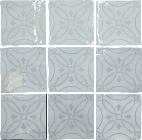 AMALIA SKY 13X13 LUCIDO Pasta bianca - CARMEN