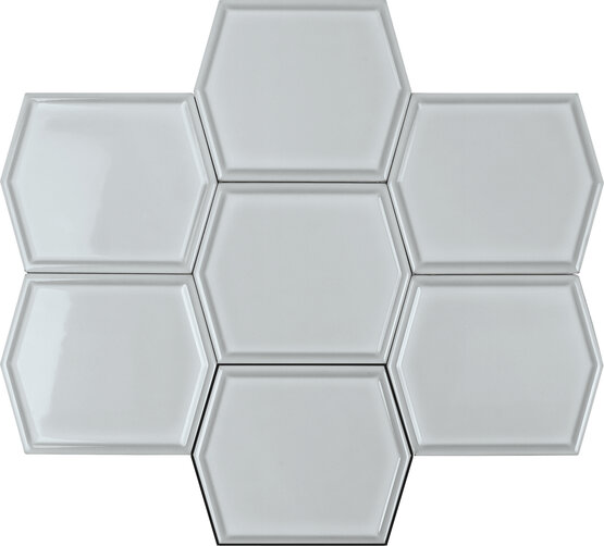 FRAME GREY 12,5X15 GLÄNZEND Weißscherben - CARMEN