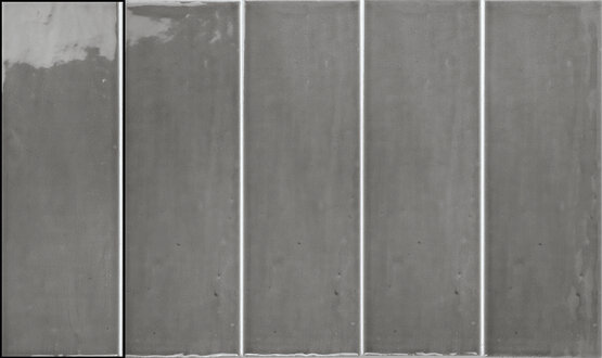 PUM GREY 10X30 LUCIDO Pasta bianca - CARMEN