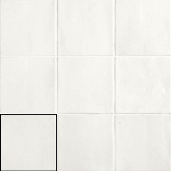 SINTRA ICE WHITE 12,4X12,4 BRILLO Pasta blanca - CARMEN