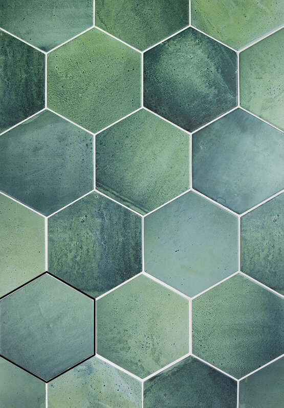 HEXA SINTRA EMERALD GREEN 13,9X16 MATE Porcelánico - CARMEN