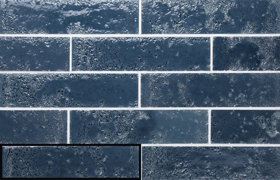 PUKKA WHALE BLUE 6,4X26 ГЛЯНЦЕВЫЙ Белая масса - CARMEN