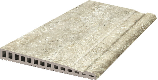 BORDE DESBORDANTE TRAVERTINO BRESCIA 28X66,5 MATT KLINKER - APE