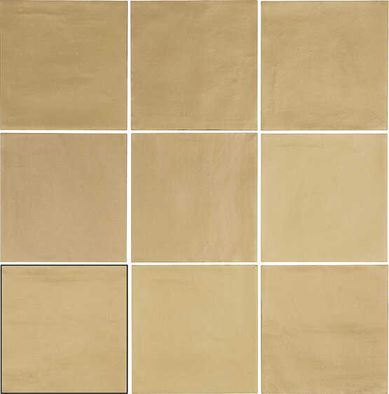 DELIGHT OCRE 13,8X13,8 MATT Feinsteinzeug - CARMEN