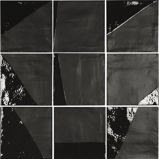 DROP BLACK 13,8X13,8 MATT Feinsteinzeug - CARMEN