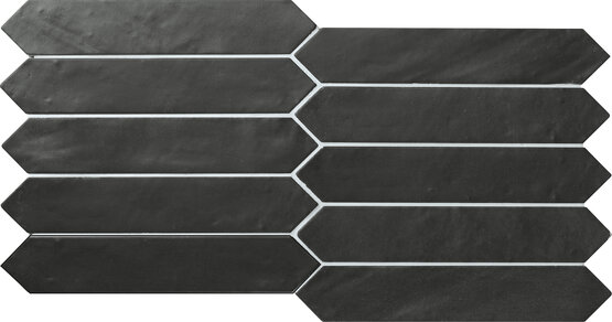 OFF GRAPHITE MATT 4,3X24,3 МАТОВЫЙ Белая масса - CARMEN