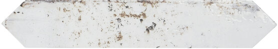 PICKET GRUNGE IRON 4,3X24,3 BRILLANT Pâte blanche - CARMEN