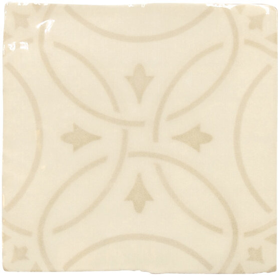 AMALIA BEIGE 13X13 GLÄNZEND Weißscherben - CARMEN