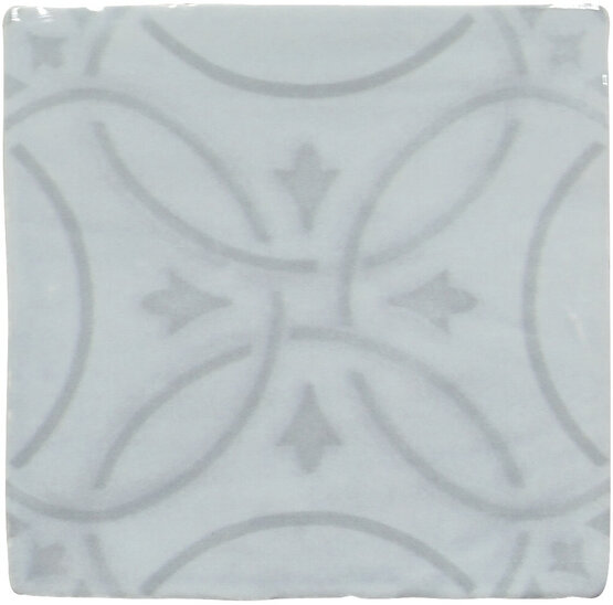 AMALIA SKY 13X13 GLOSSY White body - CARMEN