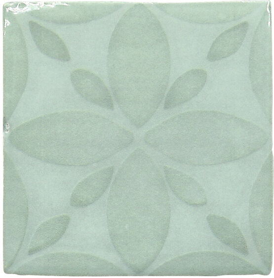 MARIZA ACQUA 13X13 LUCIDO Pasta bianca - CARMEN