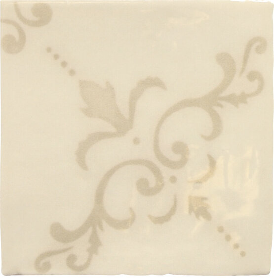 MOURA BEIGE 13X13 ГЛЯНЦЕВЫЙ Белая масса - CARMEN