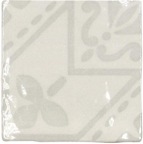 TAVARES GREY 13X13 LUCIDO Pasta bianca - CARMEN