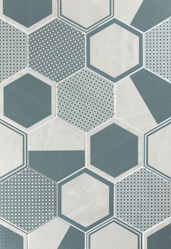 HEXA BOHO ONYX SLOW 13,9X16 ГЛЯНЦЕВЫЙ Керамогранит - CARMEN