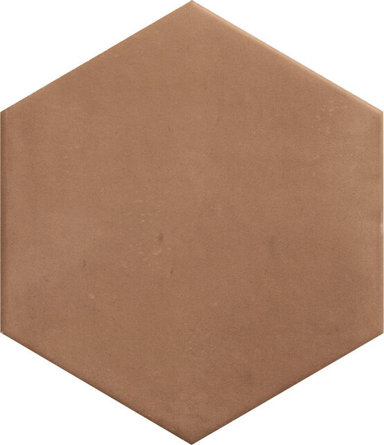 HEXAGON CLAY SALMON 17,5X20,2 MATE Porcelánico - CARMEN