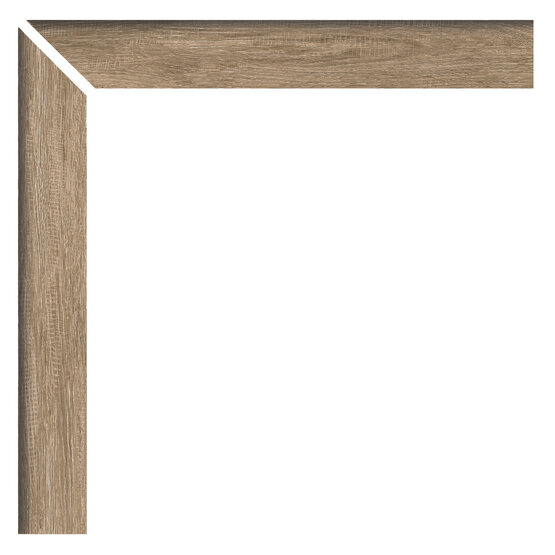 PAR ZANQUIN RECTO ALABAMA SANDALO 8X60 OPACO Gres porcellanato - APE