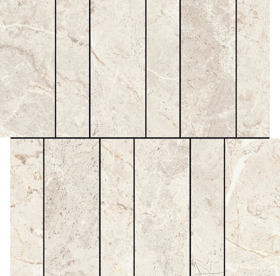 MALLA AUGUSTUS CREAM NATURAL 30X31 (5,9/3,6X15) МАТОВЫЙ Керамогранит - APE