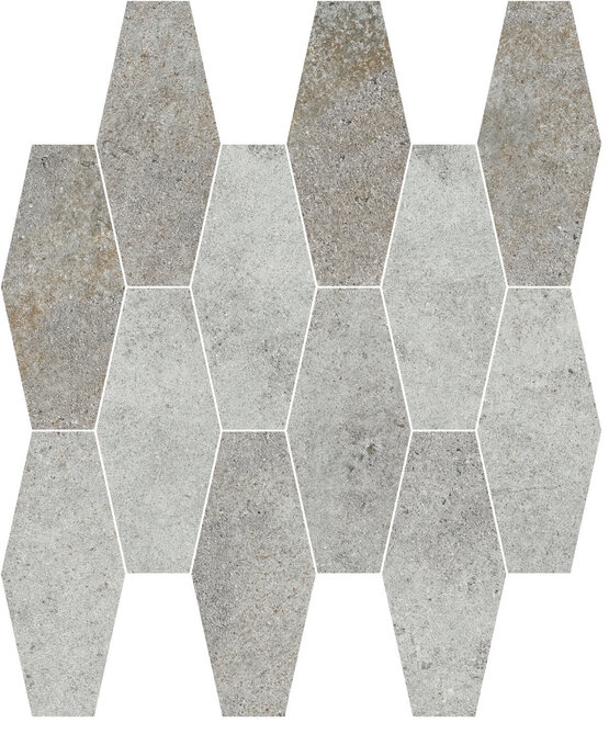 MALLA REEF WHITE HONED 36,3X30 (HEXA) LAPADO MATE Porcelánico - APE