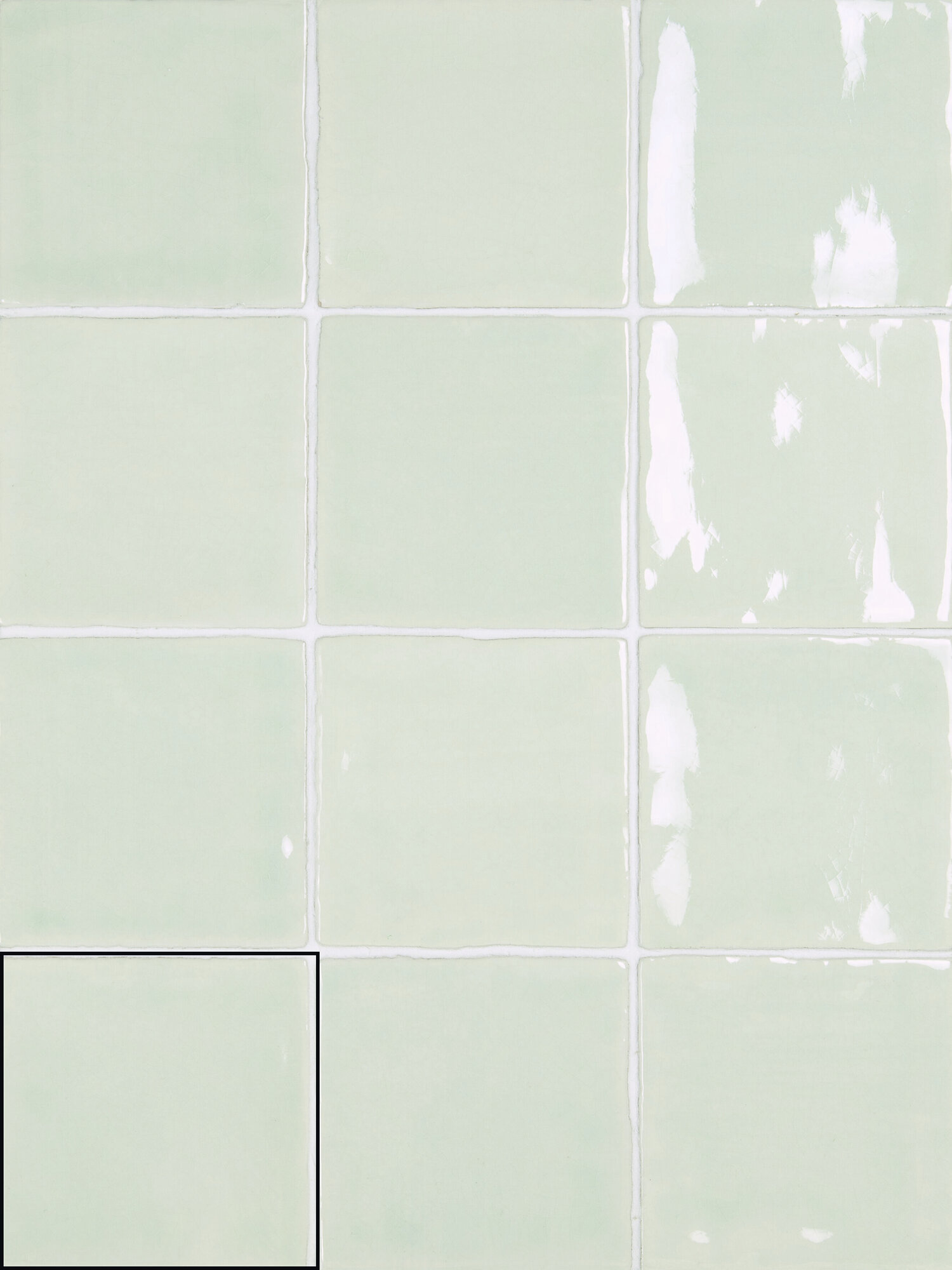 CARMEN-NOUR PASTEL GREEN 10X10