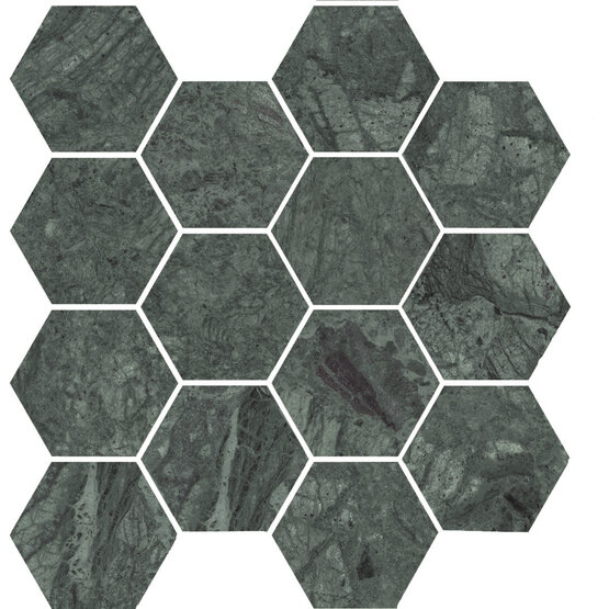MALLA SELVA HONED 29X27 (HEXA) LAPADO MATE Porcelánico - APE