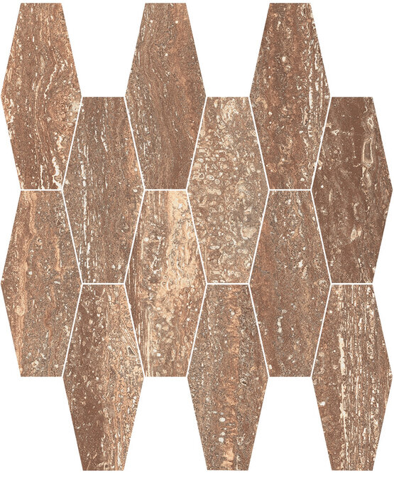MALLA ARDOME RED 36,3X30 (HEXA) MATT Porcelain stoneware - APE