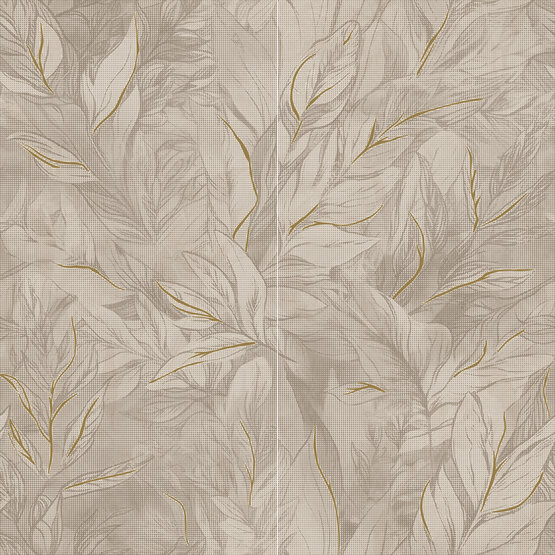 DECOR SET(2) ZINNIA CREAM 60X120 MATE Pasta blanca - APE