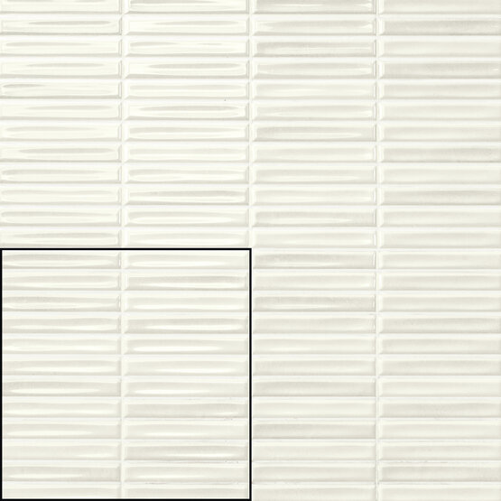 INCISION MODUS COTTON 20X20 BRILLO Pasta blanca - CARMEN